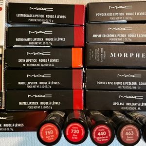 Variety High End Lipsticks MAC Revlon Covergirl